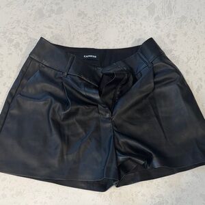 Express Women's High Waist Black Shorts